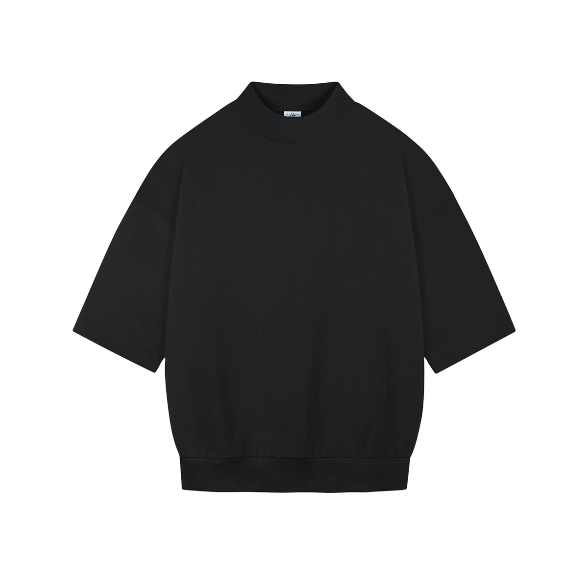 High-Neck Short Sleeve T-Shirt WN4319