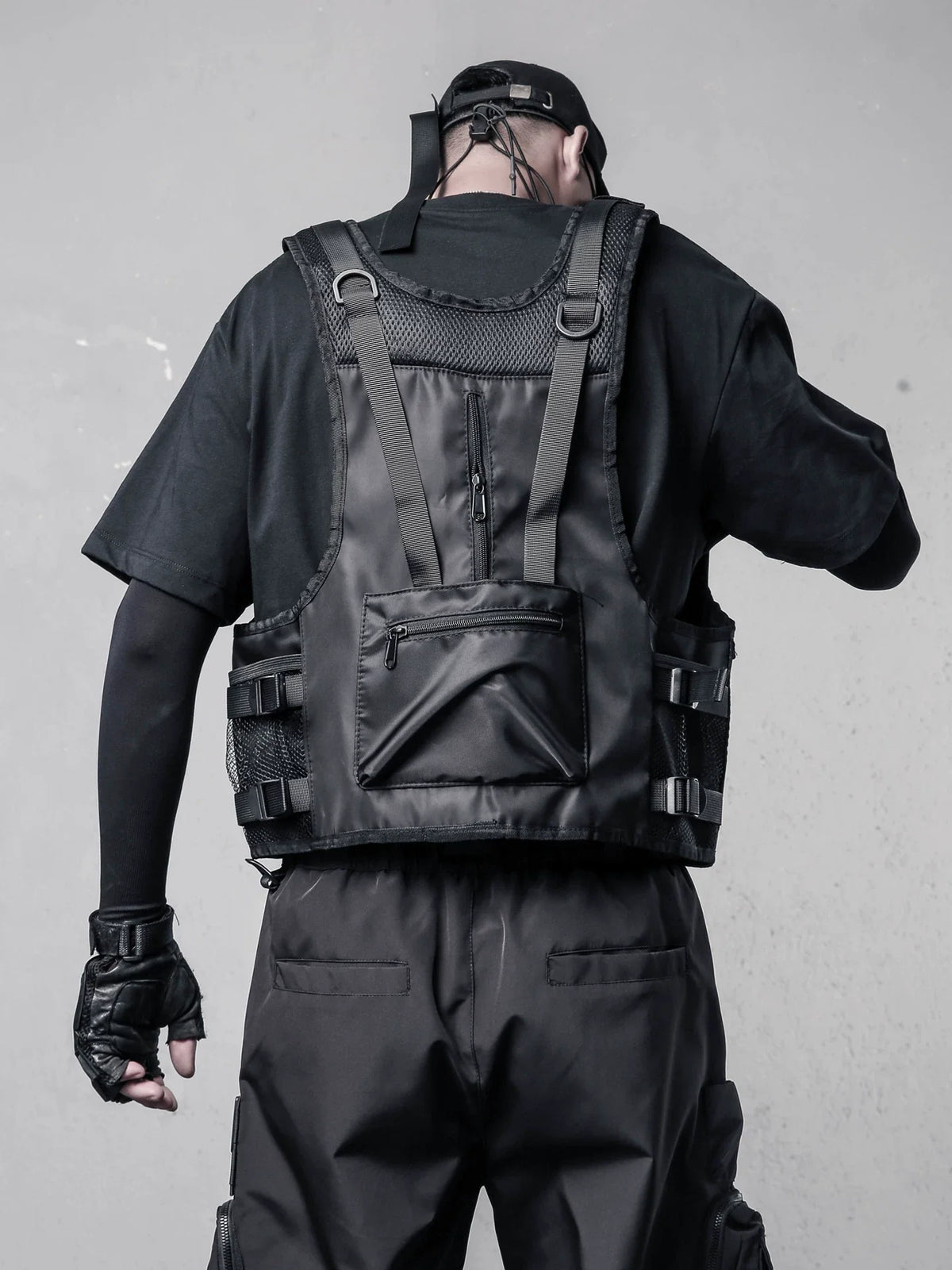 Tactical Bullet Pocket Waterproof Sleeveless Vest WN22531