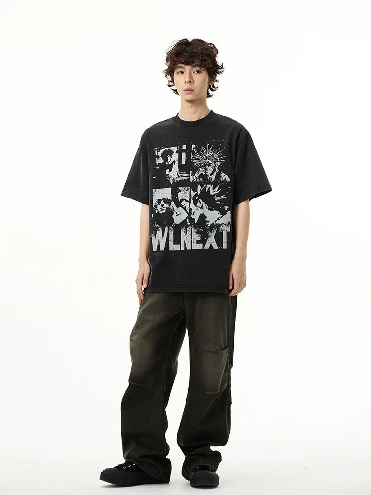 Round Neck Short Sleeve T-Shirt WN5175
